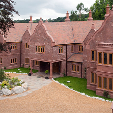 Double Camber clay tiles for Cromwell Court