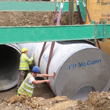Pipe tank system for Yorkshire Housing Development