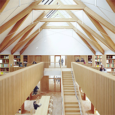 Sound absorbing panels at Reigate Grammar School