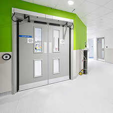 Wall protection at Bristol Royal Infirmary