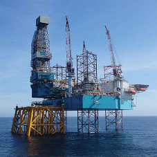 RollSafe deck on Rowan Viking jack-up oil rig