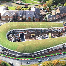 Green roofs at Chester Bus Interchange