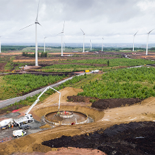 Aggregate provide swift solution for Windfarm