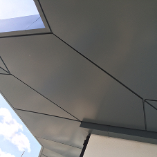 EFP’s powder coated soffit profile at Beaufort Park