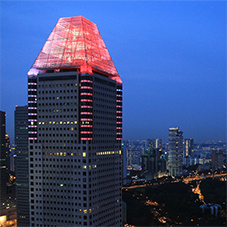 Pulsar illuminates Singapore Skyline