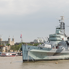 Fujitsu’s AC systems help heat HMS Belfast