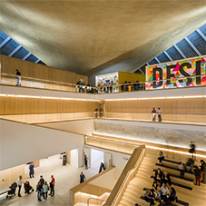 Sound control at London Design Museum