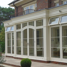 Bespoke Dorset orangery with a stunning view