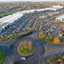 Focus on greenery at Gallagher Retail Park