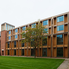 Natural ventilation system at Jesus College