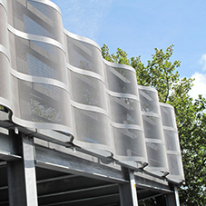 Car park façade for Brentwood Sainsburys