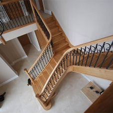 Stunning staircase from H & S Joinery