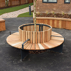 Exterior furniture for Belong care village