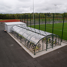 Broxap external furniture for Greenfaulds High School