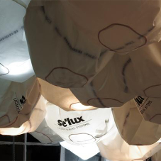 Selux products used in a light installation artwork