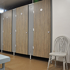 Shower cubicles for Porthdinllaen Caravan Park