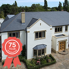 Cembrit Glendyne slates have 75 year guarantee