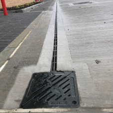 CastSlot surface drainage for 24K ft2 Business Park