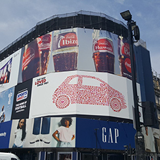 SOPREMA waterproofing at Piccadilly Circus