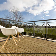 Non-slip decking at luxury Bristol retirement village