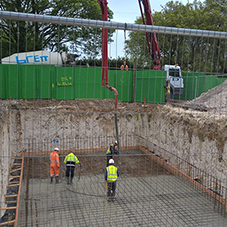 Basement waterproofing system for Kent home