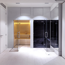 Helo play with light and dark at Chelsea refurb