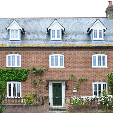 Wooden windows and doors for Dorset orangery