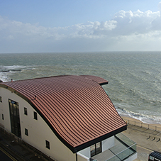 Copper Art roofing for Kentish conservation area