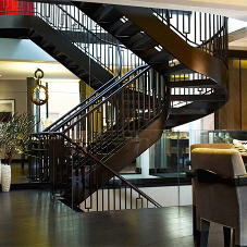 Bespoke helical staircase for Knightsbridge luxury homes