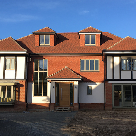 Aluminium rainwater system for property refurb