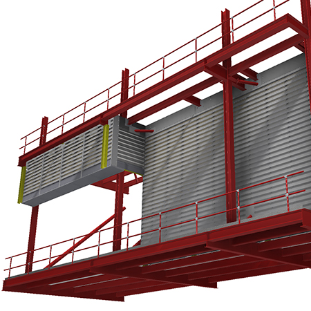 Acoustic louvre CPD by Caice Acoustic Air Movement