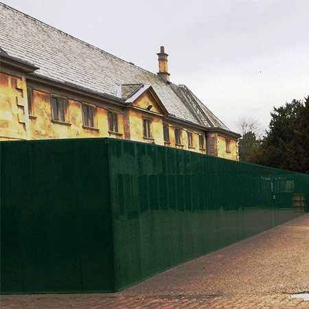 Kwik-Klik hoarding for £3.2m National Trust project