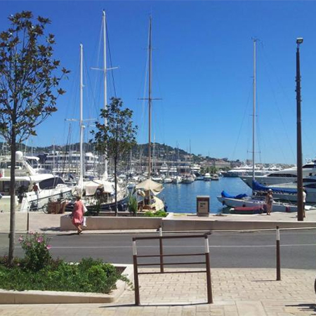 Heavy-duty drainage channels at Cannes Dock