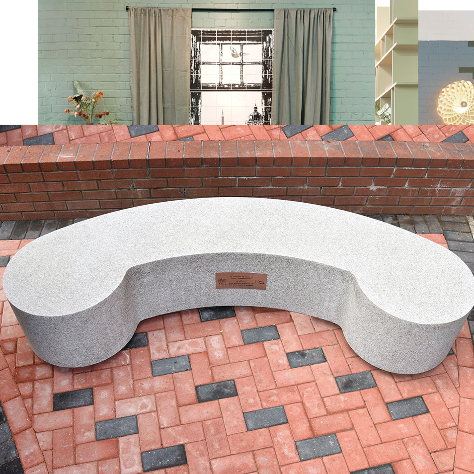 Celebratory bench for St James’s University Hospital