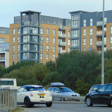 Acoustic window trickle ventilators at Kennet Island