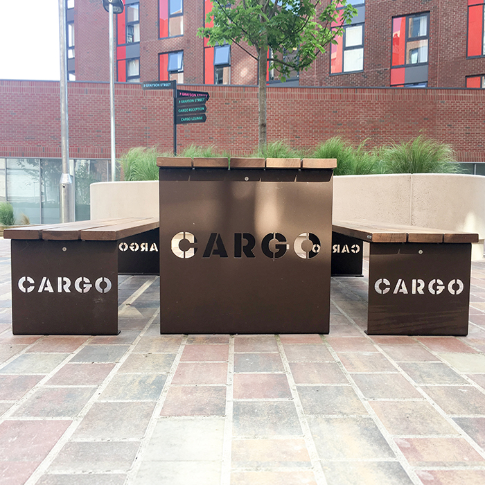 Artform Urban Furniture for The Baltic Triangle