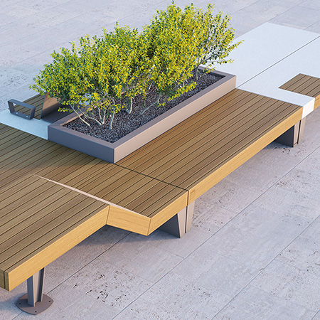 Artform Urban Furniture introduce Islolaurbana Seating and Planter Collection