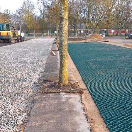 GroundGuard reinforcement system at Markeaton Park