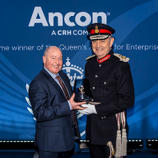 Lord-Lieutenant presents Ancon with third Queen’s Award for Enterprise