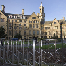 Art Deco post and panel system for Bradford City Hall