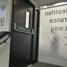 Steel doors for NCP Finsbury Square