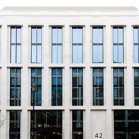 Underfloor air conditioning for 42 Berners Street