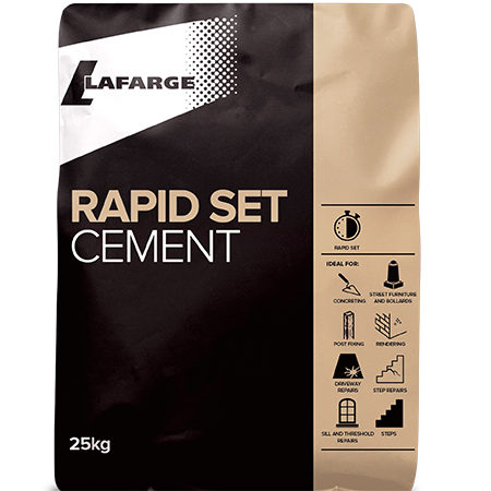 Lafarge Cement introduce new Rapid Set Cement