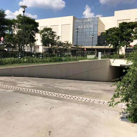 MultiV+ drainage channels for shopping centre in São Paulo