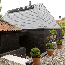 Grade II listed barn illuminated by Glazing Vision’s electrically hinged rooflights