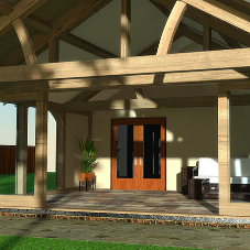 A fusion of traditional construction methods & high-tech design