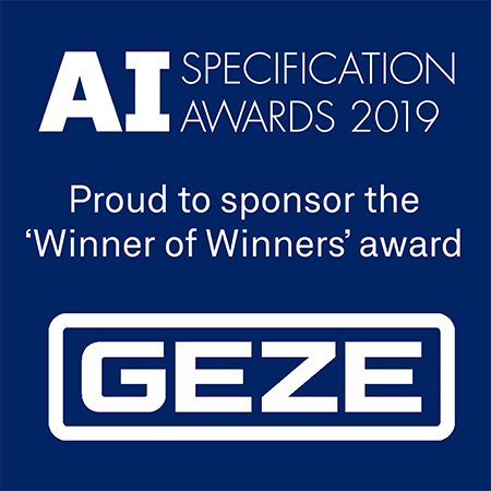 GEZE UK sponsors Architectural Ironmongery Awards 2019