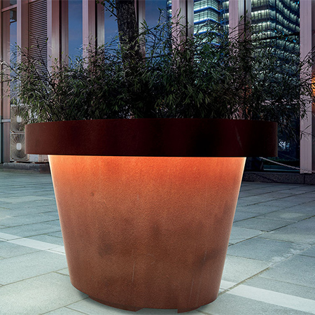 Artform launch impressive gigantic steel planter