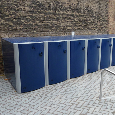 Velo-Safe lockers for Royal London Hospital