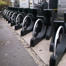 New bike storage for Boots Headquarters in Nottingham